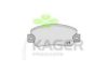 KAGER 35-0406 Brake Pad Set, disc brake